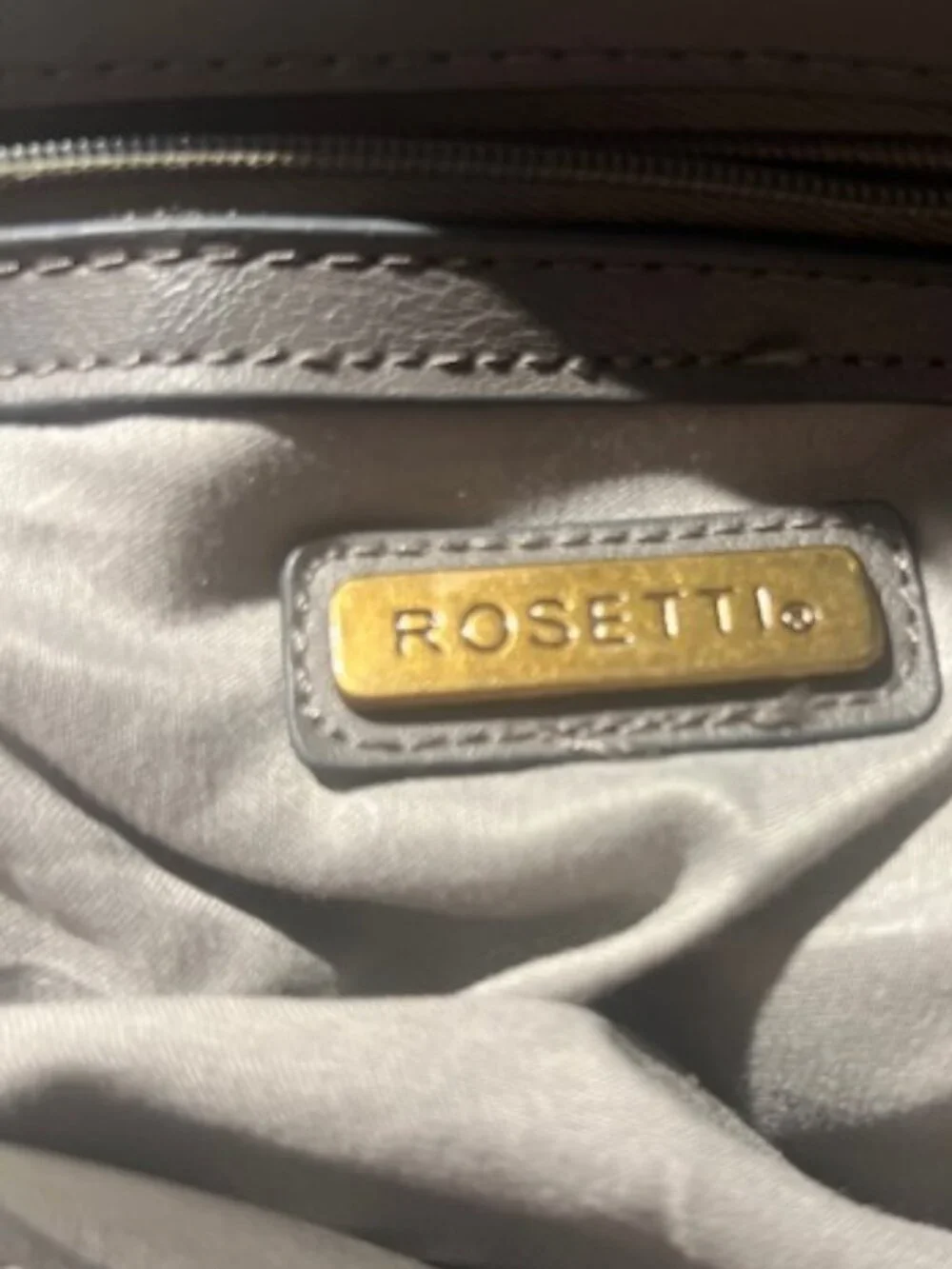 Rosetti Tabby 4-Poster Shoulder Bag - Castle Grey Vegan Leather